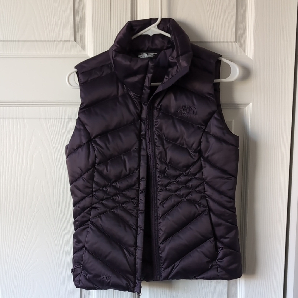 The North Face Black Puffer Vest with Quilted Insulation